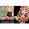 Image 1 : P. S. Gordon (20th Century) American, PATCHWORK STILL LIFE; ORIENTAL STILL LIFE, two screenprin...