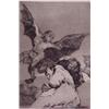 Image 1 : Francisco Goya (1746-1828) Spanish, SUPIONES from Los Caprichos, plate 48, etching, image 8 1/4...