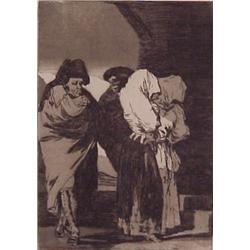 Francisco Goya (1746-1828) Spanish, POBRECITAS from Los Caprichos, plate 22, etching, image 8 1...