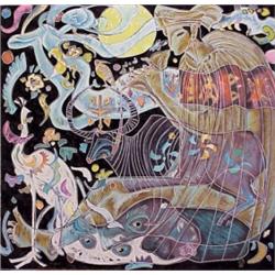 He Neng (20th Century) Chinese, FLUTE PLAYER, color screenprint, signed in pencil, numbered edi...