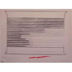 Donald Judd (1928-1994) American, STOCKHOLM, color lithograph, signed in pencil, numbered editi...