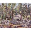 Image 1 : Roger Kuntz (1926-1975) American, IDYLLWILD CALIF., 1972, oil painting on canvas, 24 x 30", sig...