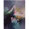 Image 1 : Thomas Leung (20th Century), EFFERVESCENCE, color screenprint, signed in pencil, numbered editi...