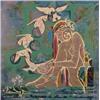 Image 1 : Luhong (20th Century) Chinese, MORNING SONATA, color screenprint, signed in pencil, numbered ed...