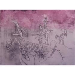 Roberto Matta (1911-2002) Chilean, SOLDIERS DEFENDING THE MASTER RACE from JUDGMENTS (S.175), 1...