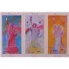 Image 1 : Peter Max (b. 1937) German/American, LIBERTY, three color posters, each 25 1/2 x 12 1/2", each...