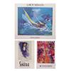 Image 1 : LeRoy Neiman (b. 1926) American, FRANK SINATRA; THE CIRCUS; HIGH SEA SAILING, three color poste...