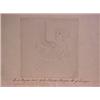 Image 1 : 19th Century Style drawing, MISS MORGAN... CHARLES MORGAN..., (woman with harp), stylus drawing...