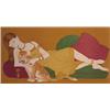 Image 1 : Philippe Noyer (1917-1985) French, HEIDI, color lithograph, signed in pencil, numbered edition...