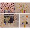 Image 1 : Elizabeth Osborne (20th Century) American, STILL LIFE, four screenprints, each signed in pencil...