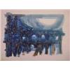 Image 1 : Rudy Paluzzi (20th Century) American, PIERS, c.1965, watercolor on paper, 22 1/2 x 30". Startin...