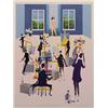 Image 1 : Leo Posillico (b. 1944) American, ART CLASS, color screenprint, signed in pencil, numbered edit...