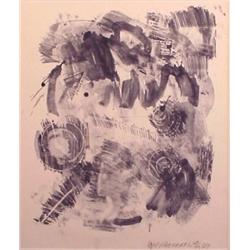 Robert Rauschenberg (b. 1925) American, LOOP (F.78), 1969, lithograph, signed in pencil, number...