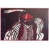 Image 1 : Fritz Scholder (b. 1937) American, RED INDIAN, color lithograph, signed in pencil, numbered edi...