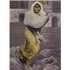 Image 1 : David Siquieros (1896-1974) Mexican, WOMAN IN JAIL, 1968, color lithograph, signed in pencil, n...