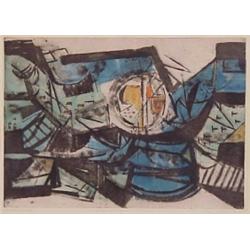 Brigit Skjold (20th Century) British, LANDSCAPE, color etching, signed in pencil, artist's proo...