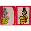 Image 1 : Aldo Valdez (20th Century) American, RED SURROUND BANG, two color screenprints on acrylic paint...