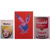 Image 1 : Andy Warhol (1931-1987) American, PLAYBOY 35th ANNIVERSARY, screenprint poster, 36 x 24"; MARIL...