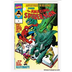 Amazing Spider-Man Adventures in Reading Giveaway (1991) Vol. 1 Issue 1-1st