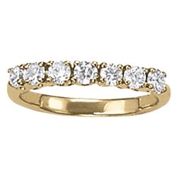 14kt gold 2.38 gram Wedding Bands/Prong Set