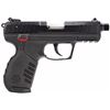 Image 1 : Ruger 3604 SR22PBT TB 22LR 3.5" 10+1 Blk Poly Grip Alum Blk Slide