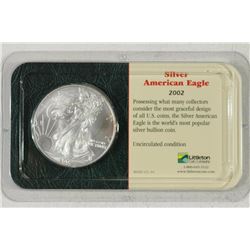 2002 AMERICAN SILVER EAGLE UNC