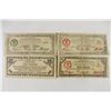 Image 1 : 2,5,10 & 20 PESOS WWII PHILIPPINES GUERRILLA MONEY