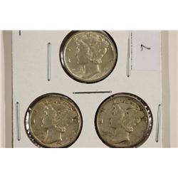 1941-P/D/S MERCURY DIMES