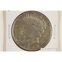 1923-D PEACE SILVER DOLLAR