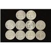 Image 2 : 10 ASSORTED SILVER ROOSEVELT DIMES