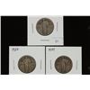 Image 1 : 1925,27 & 1929 STANDING LIBERTY QUARTERS