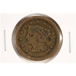 1856 US LARGE CENT WITH DIVIT