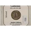 Image 3 : SILVERED 253-268 A.D. GALLIENUS ANCIENT COIN