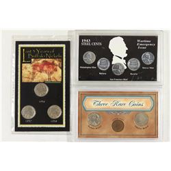 3 COIN SETS SEE DESCRIPTION