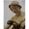 Image 3 : Porcelain centerpiece, figure of a maiden with