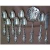 Image 1 : One lot of sterling silver flatware including