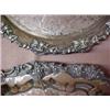 Image 2 : Two silver plated trays, including oval handled