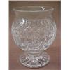 Image 1 : Waterford crystal footed vase, 6 3/8" high,