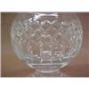 Image 2 : Waterford crystal footed vase, 6 3/8" high,