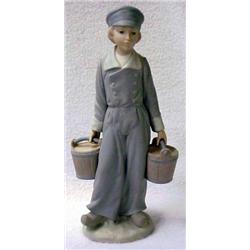 Lladro figurine "Dutch Boy", L No 4811, 8 1/4"