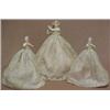 Image 1 : Set of three porcelain boudoir doll lamp shades,