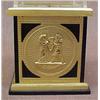 Image 2 : LeCoultre desk clock, "The Obelisk", 9" high
