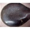 Image 2 : Powder horn and shot pouch, "Powder Horn" carved