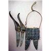 Image 2 : A pair of knives in double sheath, Ethiopian, a