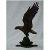 Image 2 : Cast iron eagle with outstretched wings perched