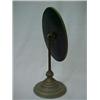 Image 2 : Shaving mirror on stand, oval beveled mirror with