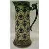 Image 1 : Chesapeake Pottery Company large pitcher, gilt