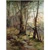 Image 2 : Oil on board, woodland scene, unsigned, framed,