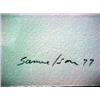 Image 3 : Bruce Samuelson, water medium, "Nude", signed