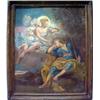 Image 1 : Unsigned oil on canvas "The Dreamer", framed,